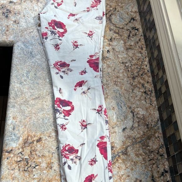 Free People Floral Women's Jeans - Picture 10 of 11